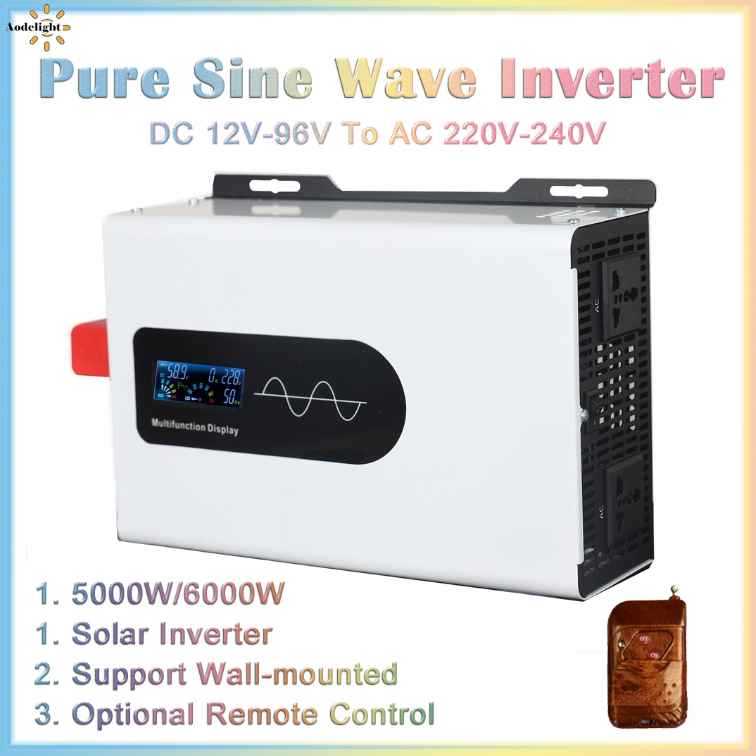 Pure Sine Wave Inverter 5000W 48V 220V - Pure Sine Wave Inverter 12v 220v