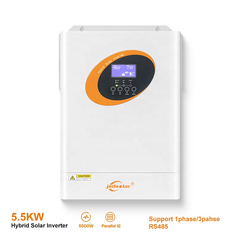 Hybrid Solar Inverter 5.5Kw Mppt 48V - 5.5Kw 5Kw Pure Sine Wave Mppt