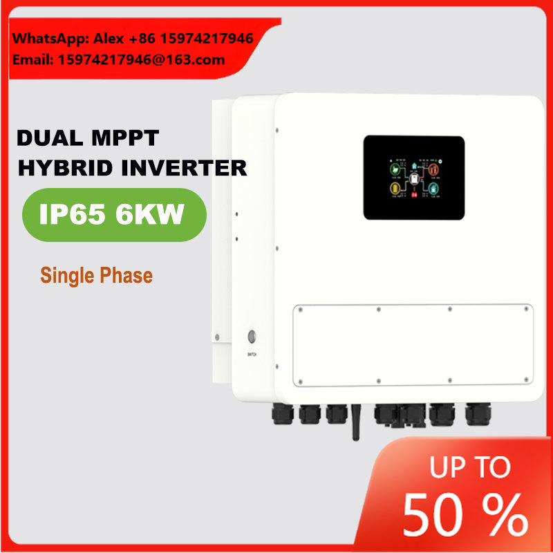 IP65 48V 6KW Single Phase Low  - Off Grid Solar Inverter 48V 6000W 评论和价格