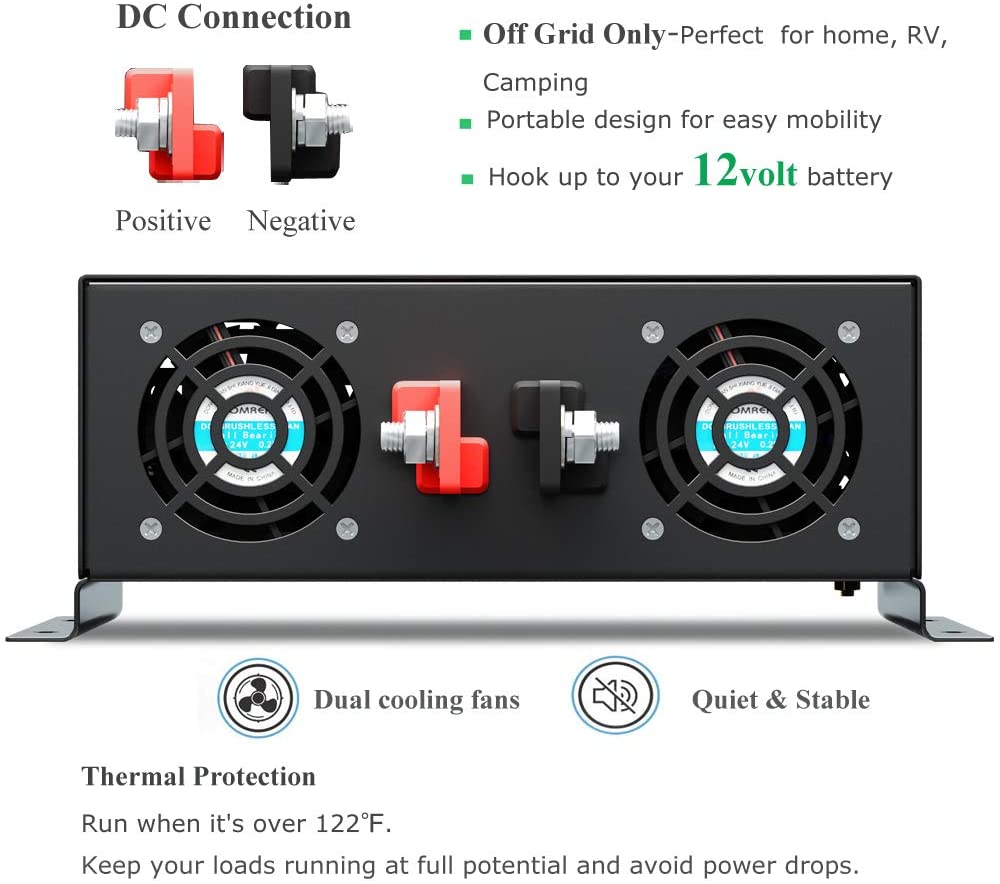 Off Grid Pure Sine Wave Solar  - Pure Sine Wave Inverter 5000W 48V 220V 评论和价格