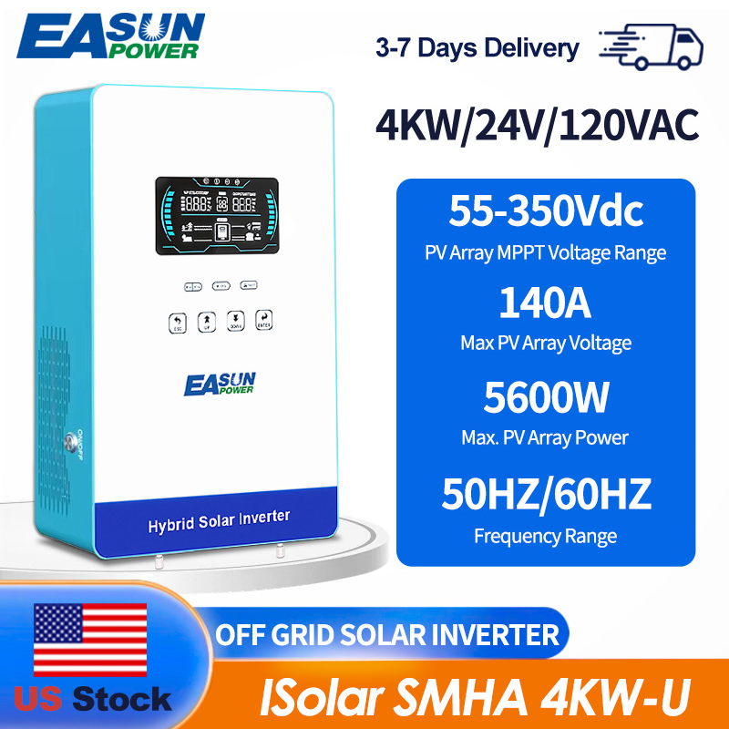 EASUN POWER 4000W 24V Off Grid - Grid Tie Inverter Limiter 2000W 评论和价格