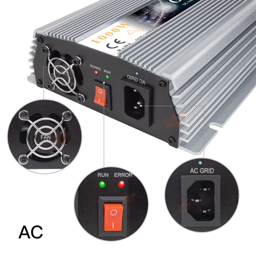 1000W 1300W 1400W Grid Tie Mic - Micro Inverter 1400W Solar Grid Tie 评论和价格
