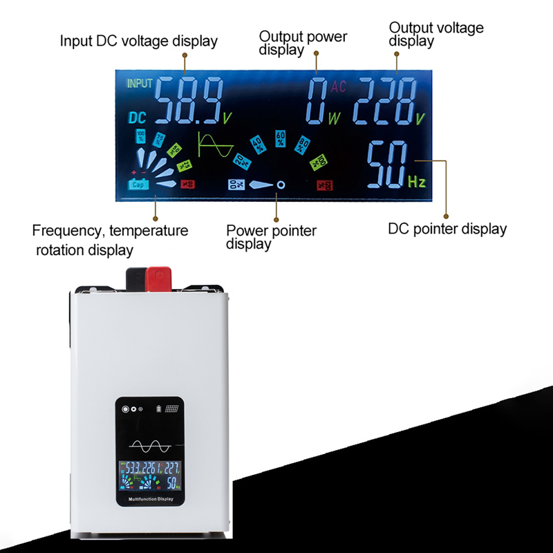 Inverter 12v 220v Pure Sine Wa - Pure Sine Wave Inverter 5000W 48V 220V 评论和价格