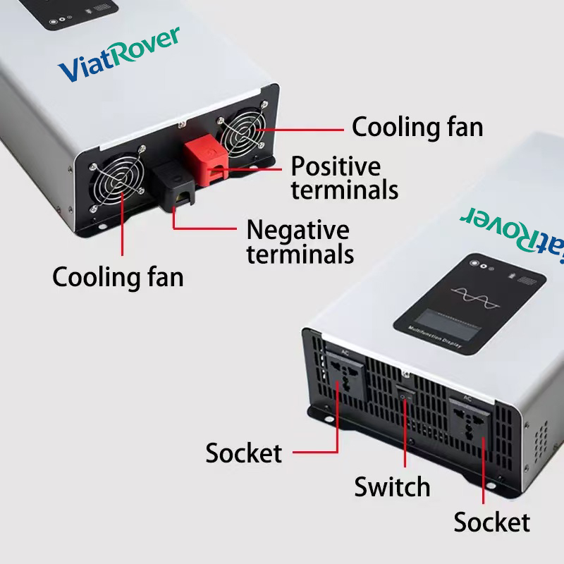 1600W 2600W 3000W Pure Sine Wa - Inverter Pure Sine Wave 60Hz 120V 3000W 评论和价格