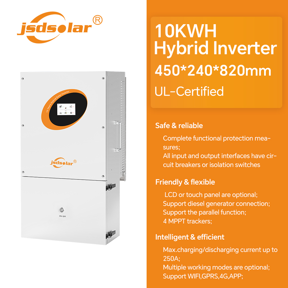Jsdsolar 10kW Hybrid Solar Inv - Split Phase Inverter 10Kw 110V 220V 评论和价格