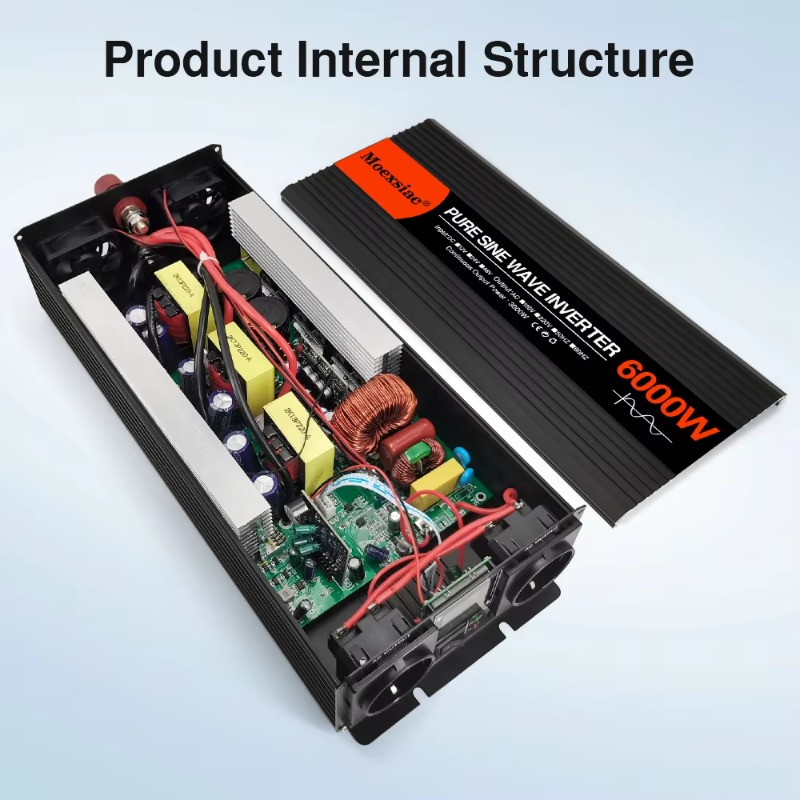 Moexsiac Pure Sine Wave Solar  - Pure Sine Wave Inverter 5000W 48V 220V 评论和价格