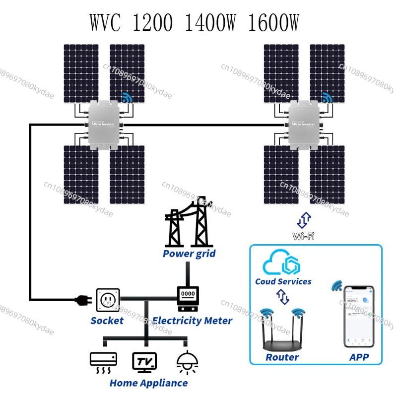 Waterproof Solar Grid Tie Micr - Micro Inverter 1400W Solar Grid Tie 评论和价格