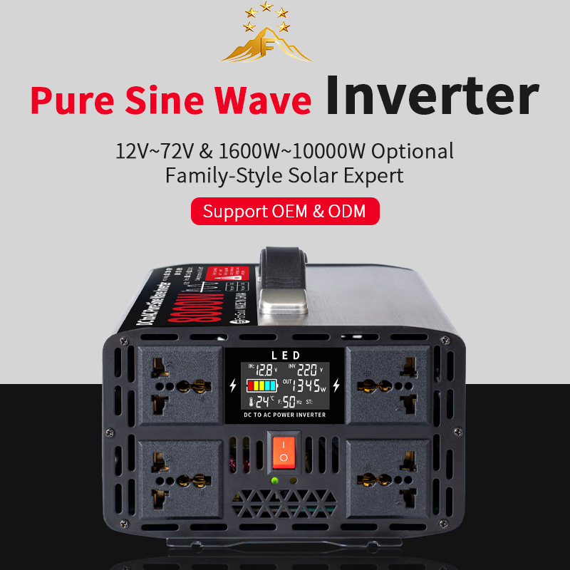 5KW 6KW 8KW Pure Sine Wave Off - Pure Sine Wave Inverter 5000W 48V 220V 评论和价格