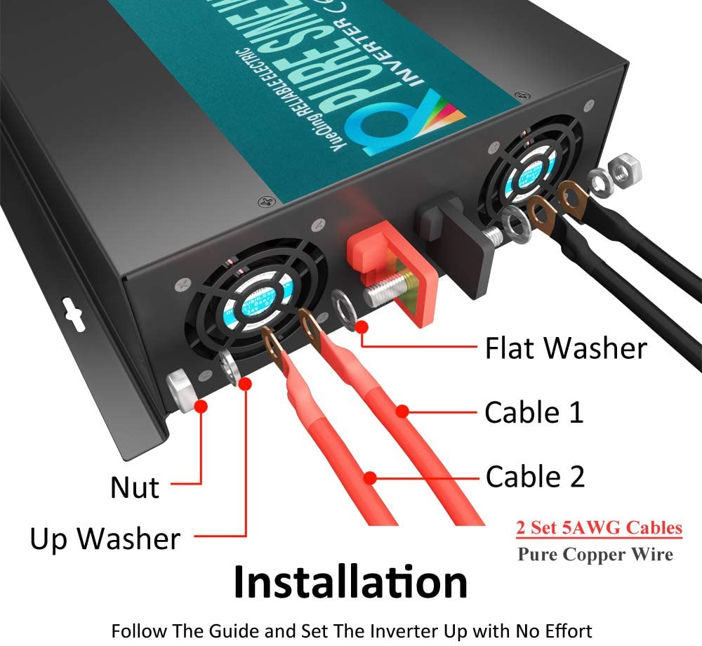 Reliable Pure Sine Wave Invert - Inverter Pure Sine Wave 60Hz 120V 3000W 评论和价格