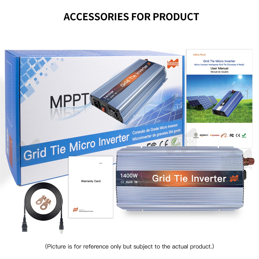 1000-1400W Grid Tie Micro Sola - Micro Inverter 1400W Solar Grid Tie 评论和价格