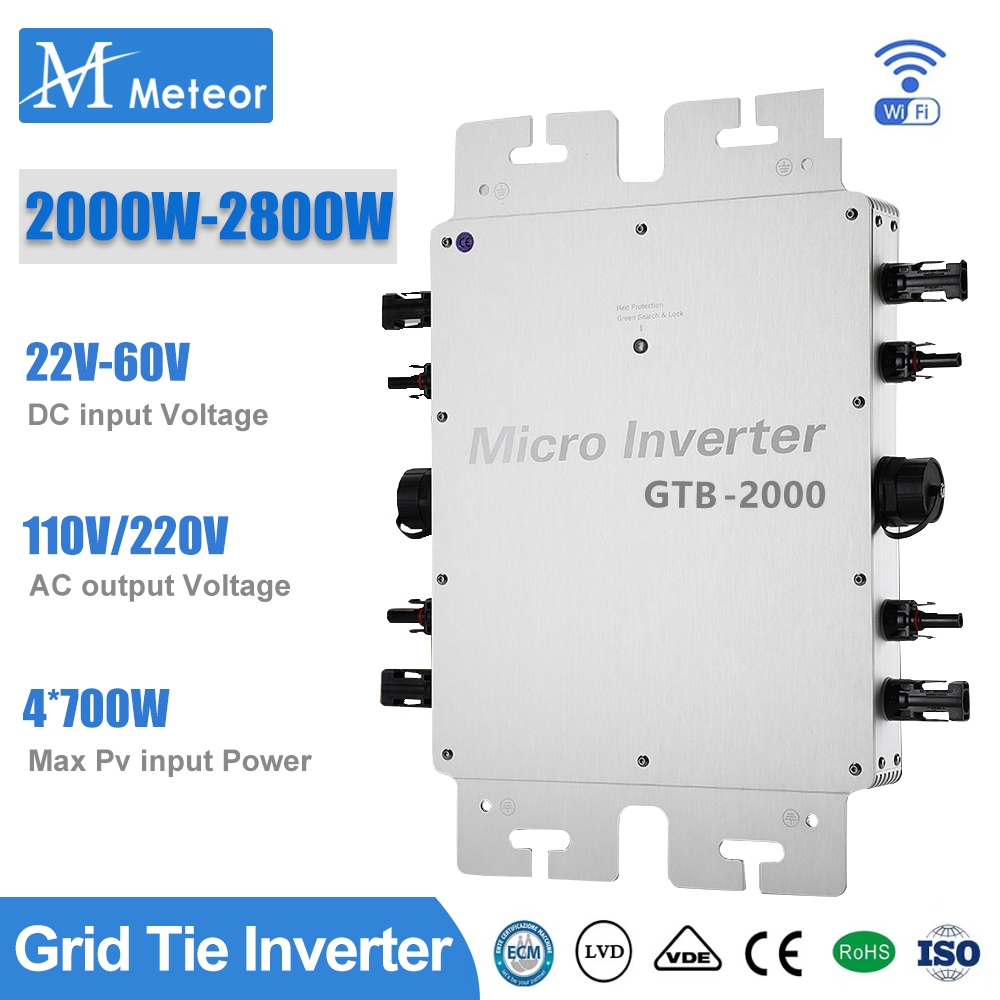 2000W 2400W 2800W Micro Invert - Grid Tie Inverter Limiter 2000W 评论和价格