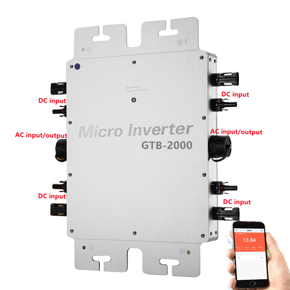 2000W 2400W 2800W Micro Invert - Grid Tie Inverter Limiter 2000W 评论和价格