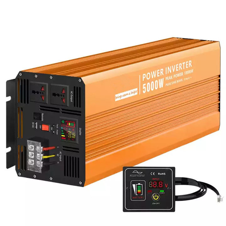 -5000W Solar Pure Sine Wave In - Pure Sine Wave Inverter 5000W 48V 220V 评论和价格