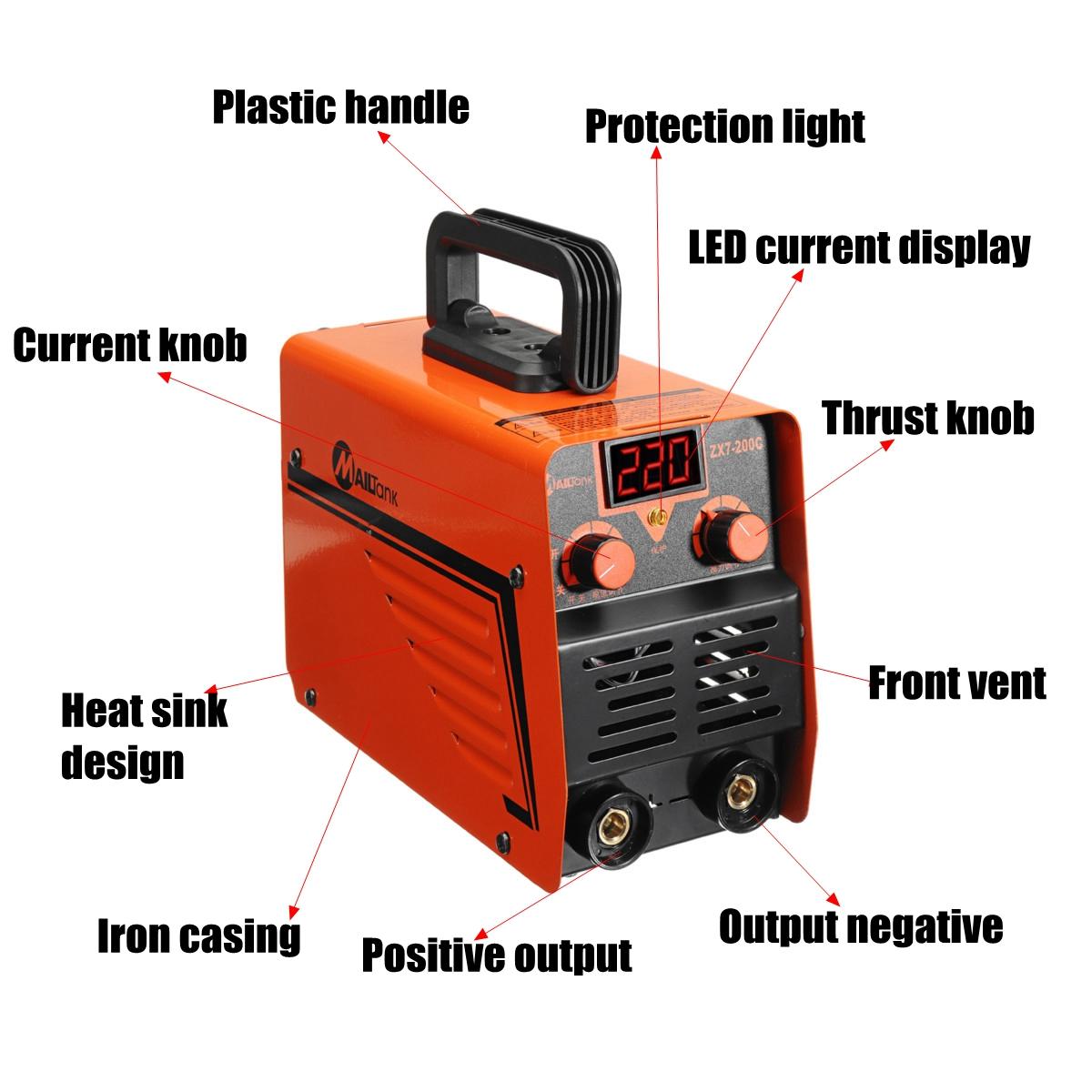 ZX7-200C Handheld IGBT Inverte - Inverter Welding Machine Igbt 300A 评论和价格
