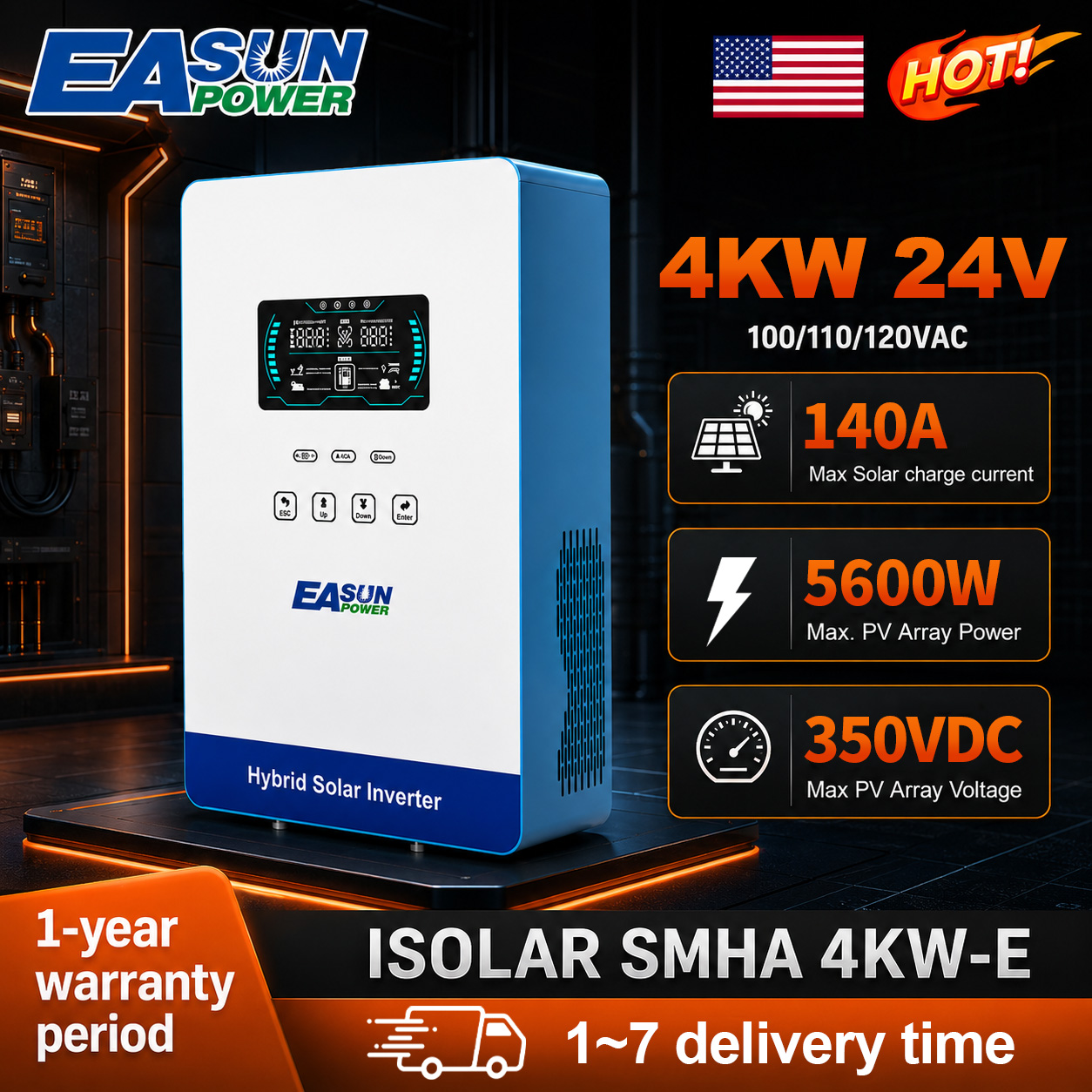 EASUN POWER 4000W Solar Invert - Grid Tie Inverter Limiter 2000W 评论和价格