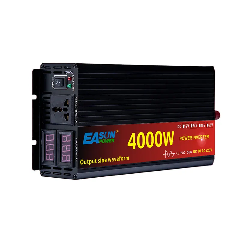 CHKJ Easun 12v 24V 48V DC to A - Pure Sine Wave Inverter 5000W 48V 220V 评论和价格