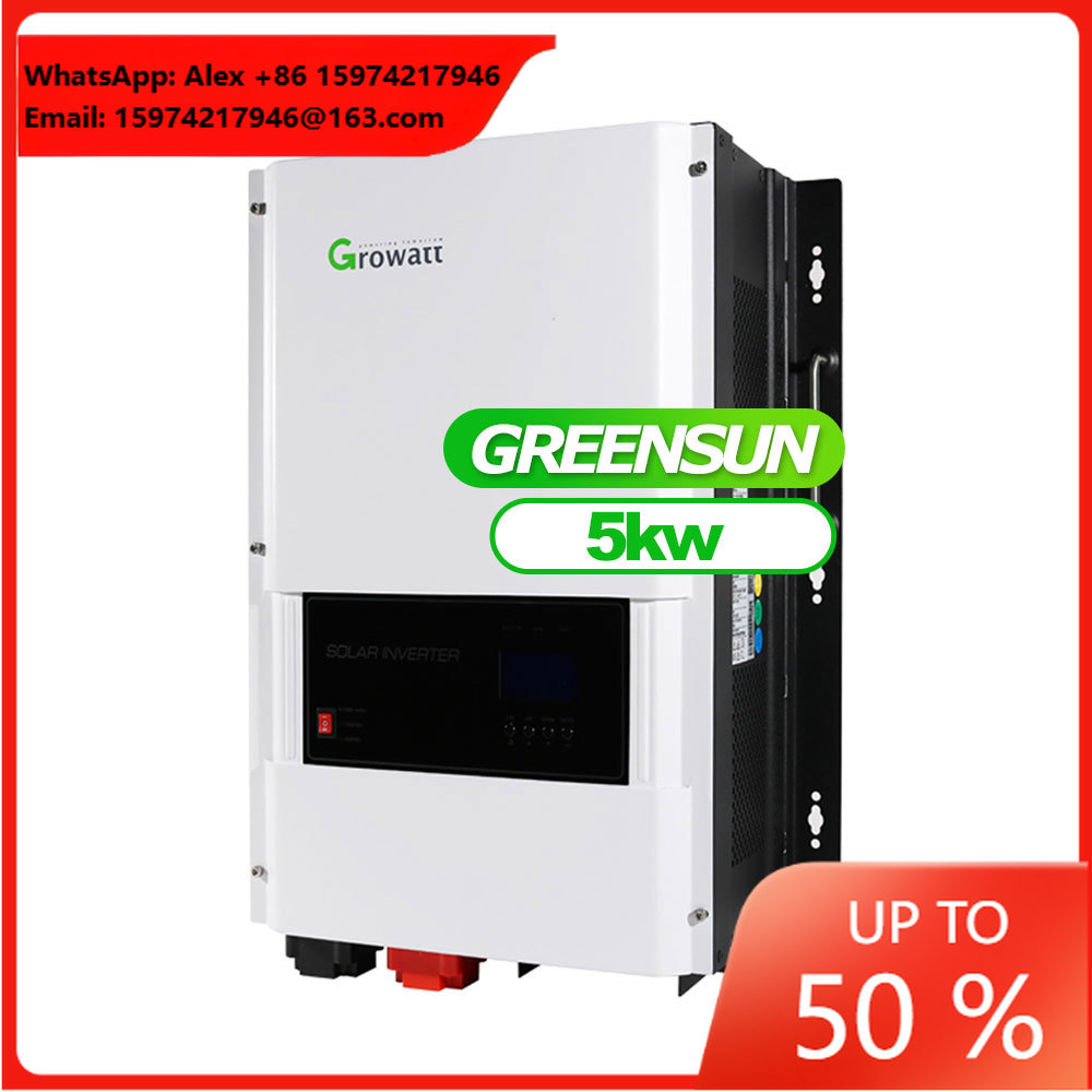 Growatt Hybrid Inverter Off Gr - Off Grid Solar Inverter 48V 6000W 评论和价格