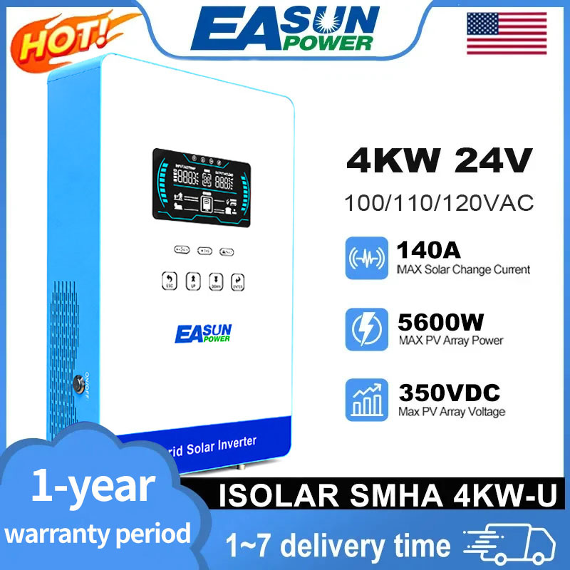 EASUN POWER 4000W 110V Off Gri - Grid Tie Inverter Limiter 2000W 评论和价格