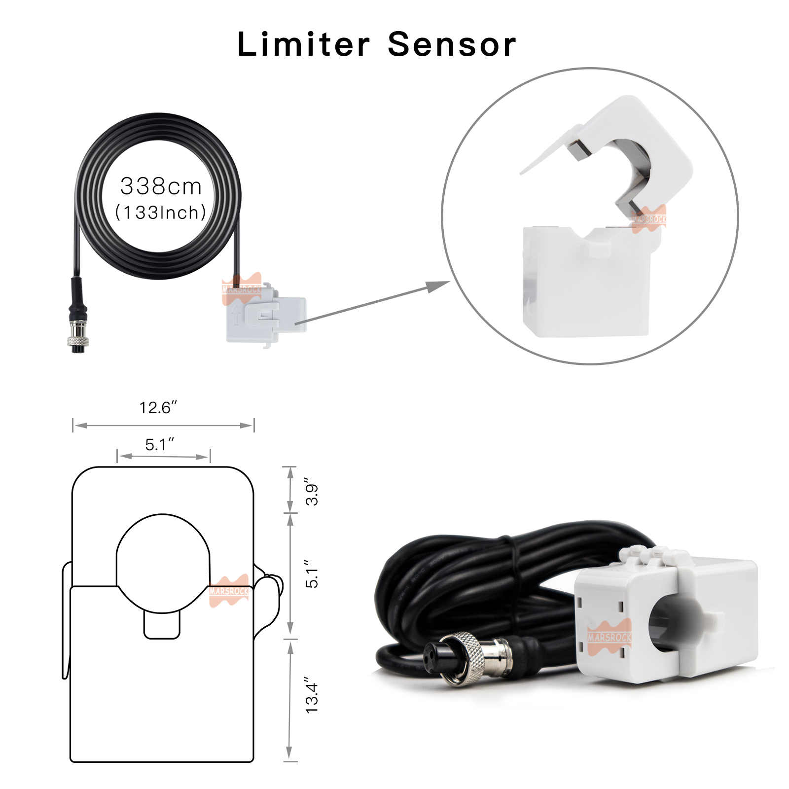 20M Limiter Sensor Cable For 1 - Grid Tie Inverter Limiter 2000W 评论和价格