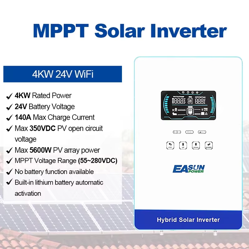EASUN POWER Hybrid Solar Inver - Grid Tie Inverter Limiter 2000W 评论和价格