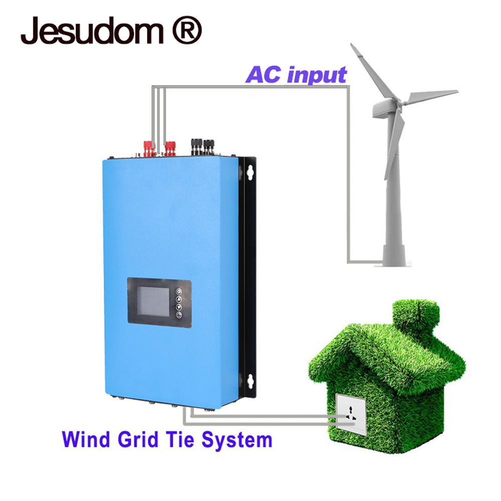 Jesudom Wind 2000W on Grid Inv - Grid Tie Inverter Limiter 2000W 评论和价格
