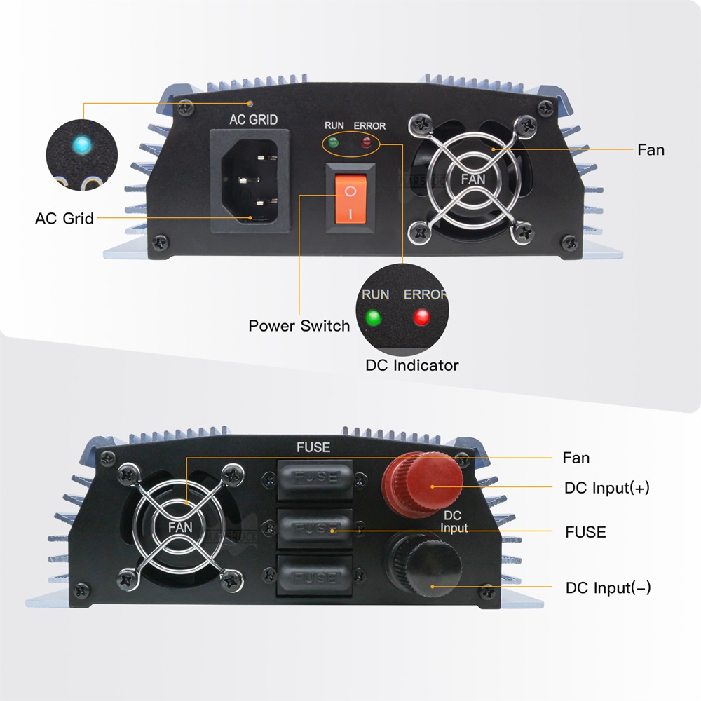 18V 24V 36V 1400W Solar On Gri - Micro Inverter 1400W Solar Grid Tie 评论和价格
