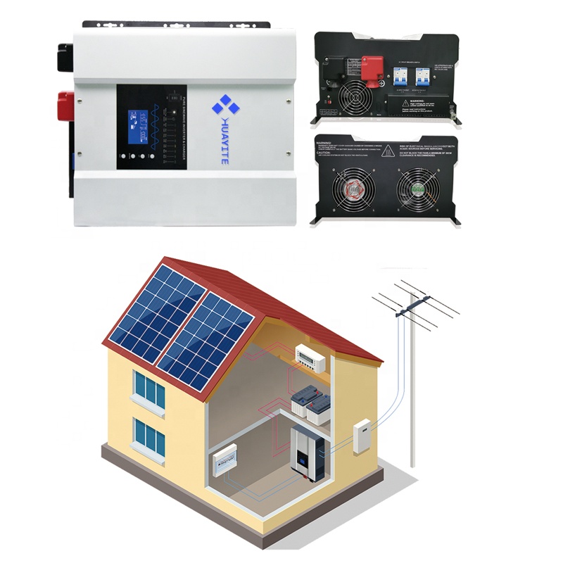 2KW DC24V 48V Off Grid Hybrid  - Off Grid Solar Inverter 48V 6000W 评论和价格